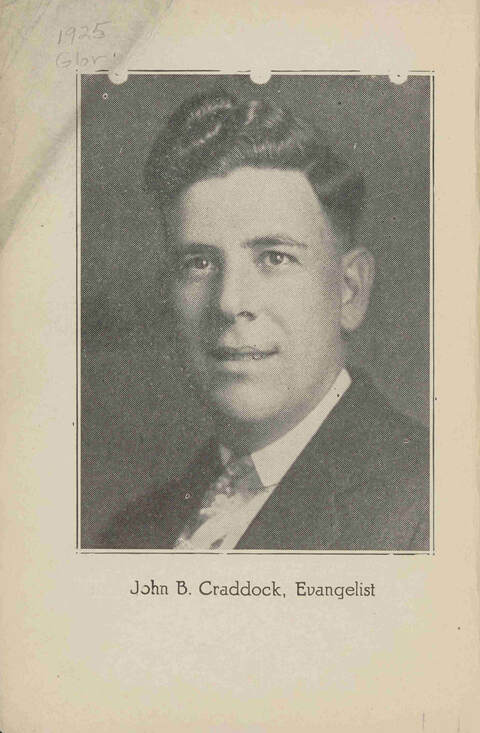 Glory Camp Special: Craddock - Thomas evangelistic campaigns page iii