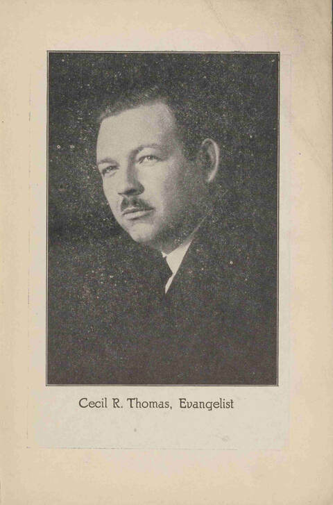 Glory Camp Special: Craddock - Thomas evangelistic campaigns page iv