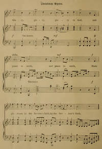 Gems of Christmas song: a collection of old Christmas carols and hymns for use year after year