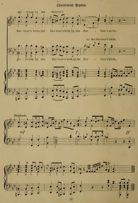 Gems of Christmas Song: a collection of old Christmas carols and hymns for use year after year in the home and at Christmas festivals page 14
