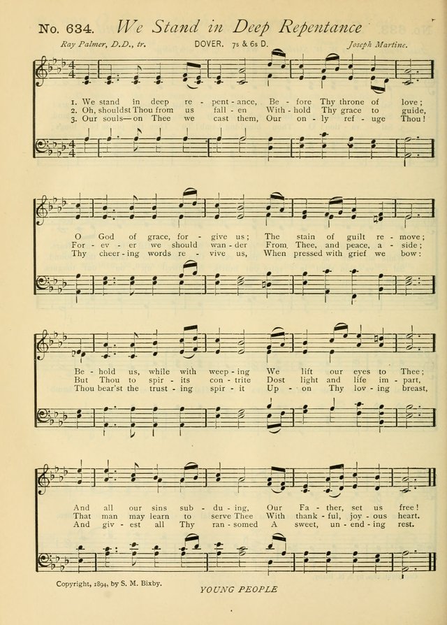 Gloria Deo: a Collection of Hymns and Tunes for Public Worship in all Departments of the Church page 462