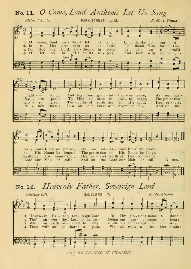 Gloria Deo: a Collection of Hymns and Tunes for Public Worship in all Departments of the Church page 8