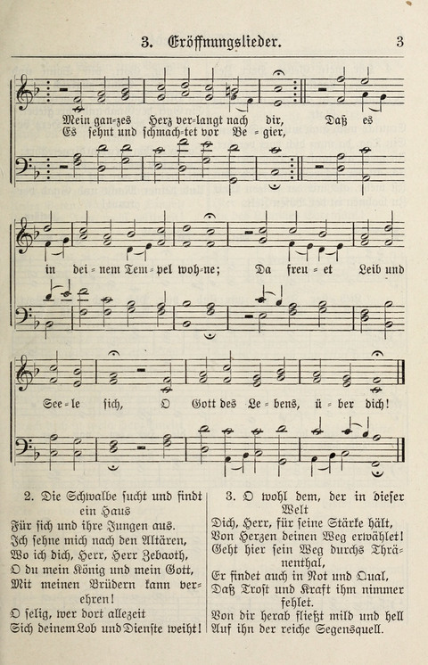 Gesangbuch für deutsche Gemeinden: enthaltend Psalmen und geistliche Lieder für öffentlichen und häuslichen Gottesdienst page 3