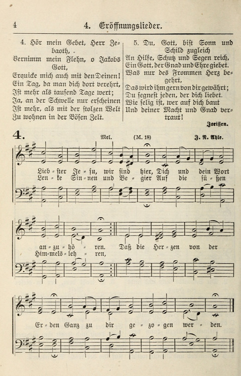 Gesangbuch für deutsche Gemeinden: enthaltend Psalmen und geistliche Lieder für öffentlichen und häuslichen Gottesdienst page 4