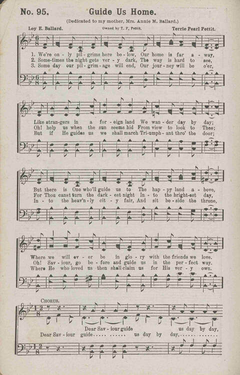 Glory Echoes: a collection of sacred songs for all Purposes page 101