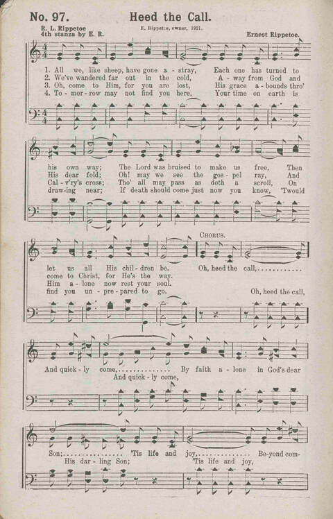 Glory Echoes: a collection of sacred songs for all Purposes page 103