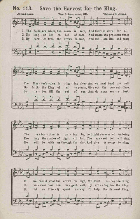 Glory Echoes: a collection of sacred songs for all Purposes page 121
