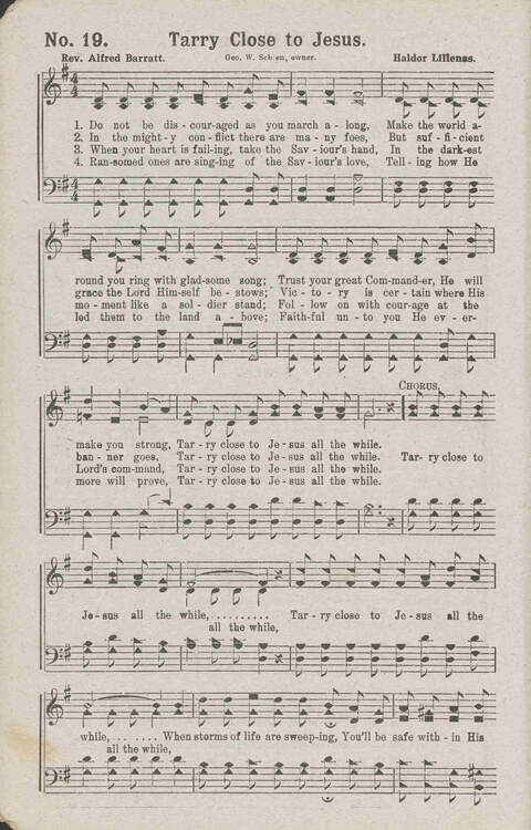 Glory Echoes: a collection of sacred songs for all Purposes page 19