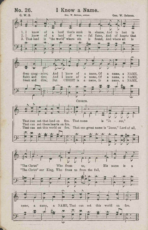Glory Echoes: a collection of sacred songs for all Purposes page 27