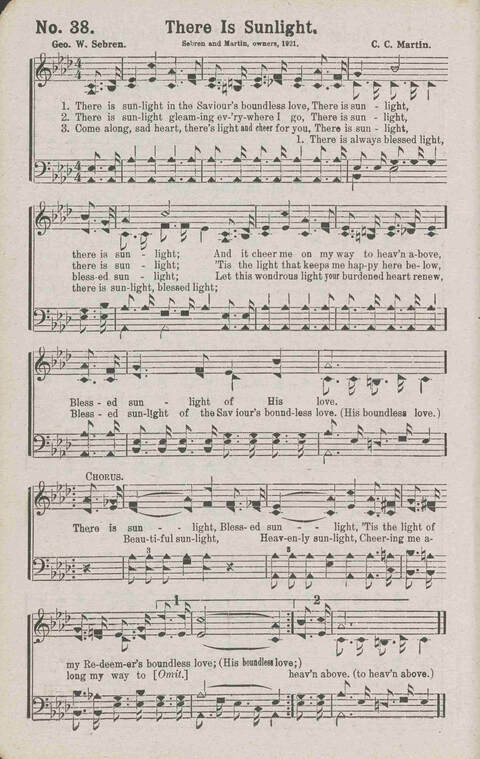 Glory Echoes: a collection of sacred songs for all Purposes page 39