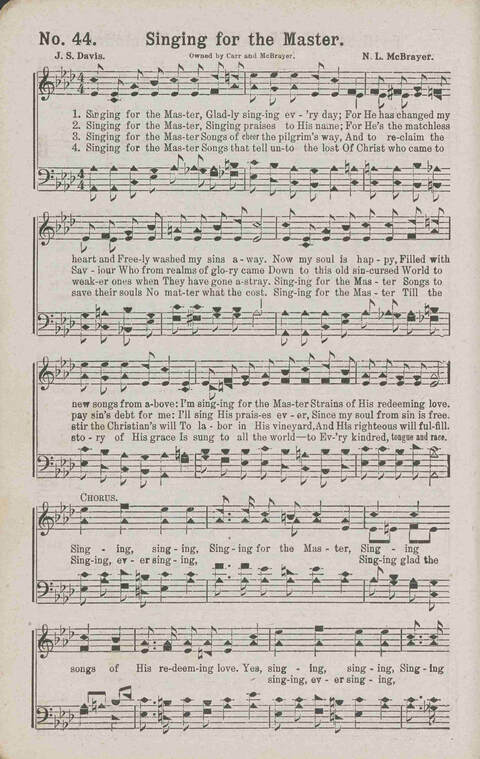 Glory Echoes: a collection of sacred songs for all Purposes page 45