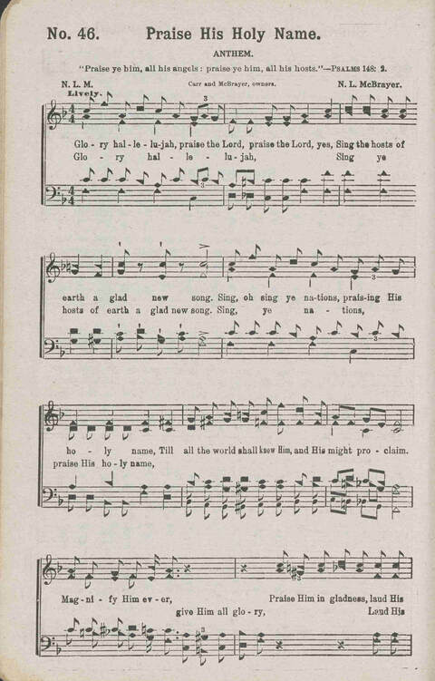 Glory Echoes: a collection of sacred songs for all Purposes page 47