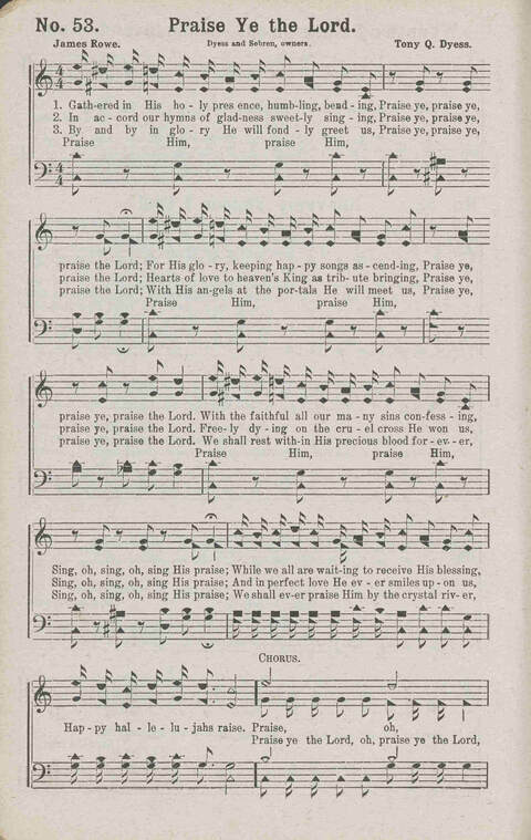 Glory Echoes: a collection of sacred songs for all Purposes page 55