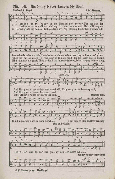 Glory Echoes: a collection of sacred songs for all Purposes page 58