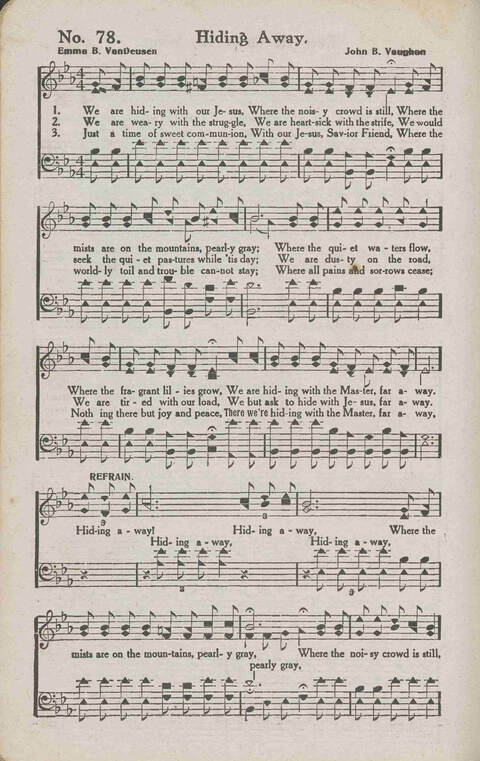 Glory Echoes: a collection of sacred songs for all Purposes page 81