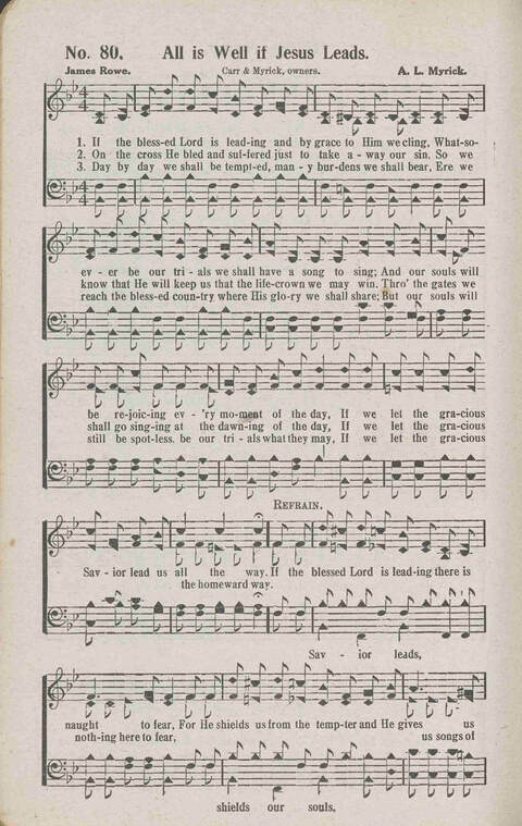 Glory Echoes: a collection of sacred songs for all Purposes page 83