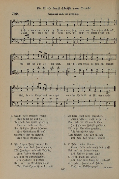 Gesangbuch der Evangelischen Gemeinschaft: für öffentlichen und häuslichen Gottesdient page 460
