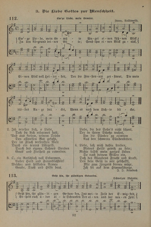 Gesangbuch der Evangelischen Gemeinschaft: für öffentlichen und häuslichen Gottesdient page 82