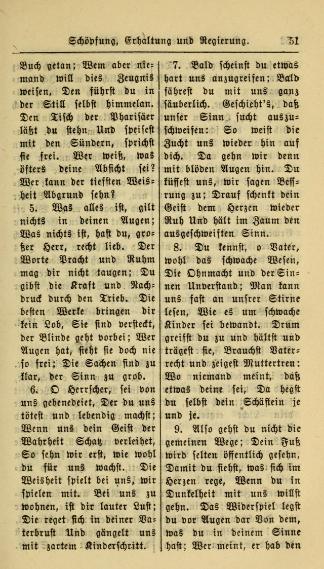 Gesangbuch der Evangelischen Kirche: herausgegeben von der Deutschen Evangelischen Synode von Nord-Amerika page 51