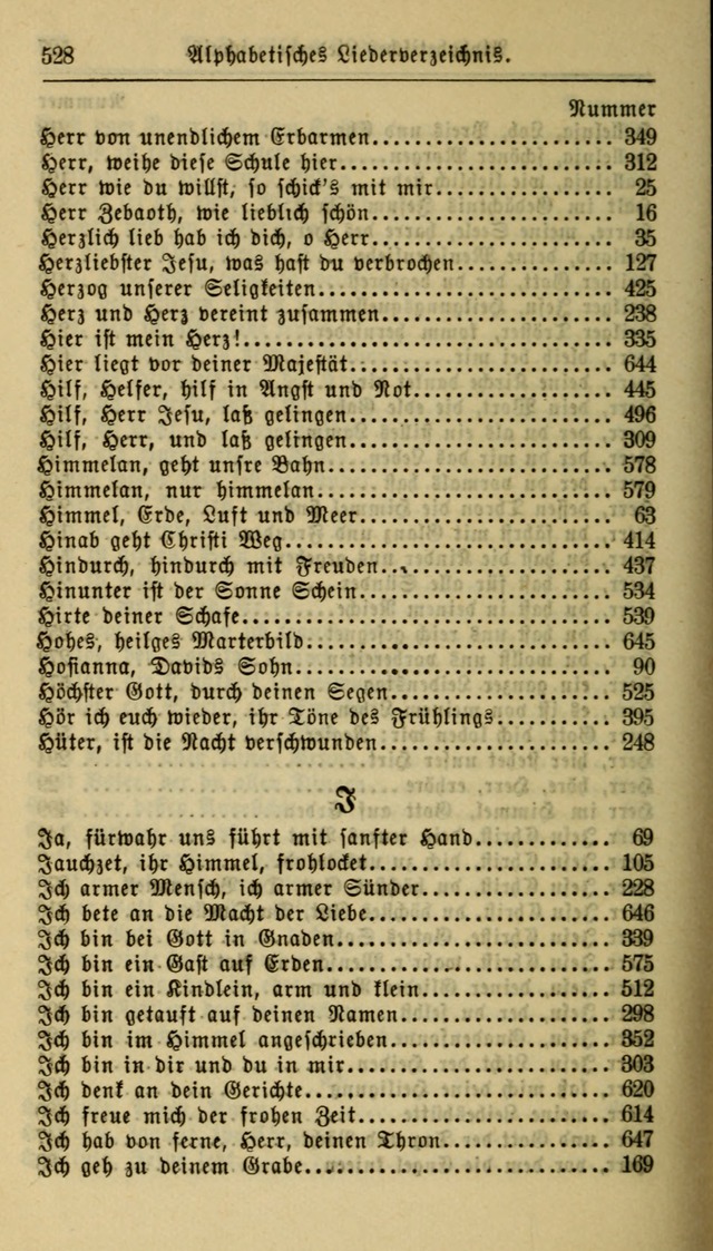 Gesangbuch der Evangelischen Kirche: herausgegeben von der Deutschen Evangelischen Synode von Nord-Amerika page 528
