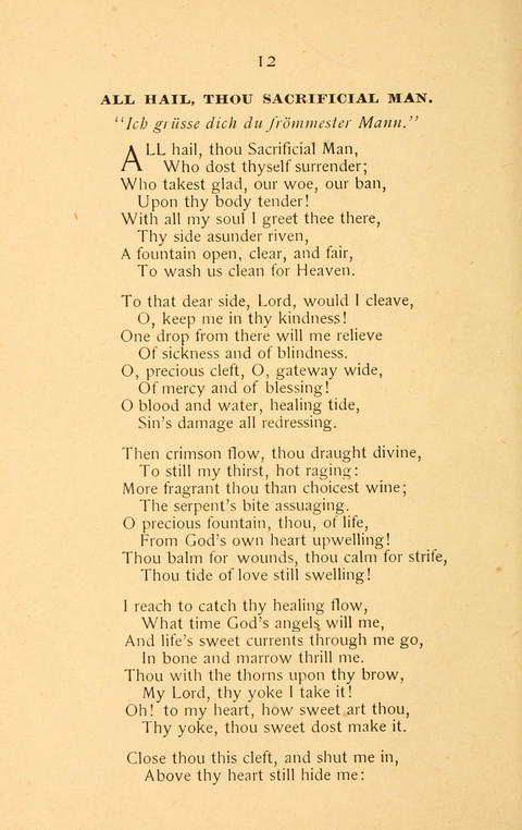 German-Eglish Lyrics: Sacred and Secular page 12
