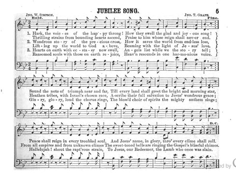 Gospel Echoes: A Choice Collection of Songs for Use in the Sunday-School, Prayer and Praise Meetings, and the Home Circle page 3