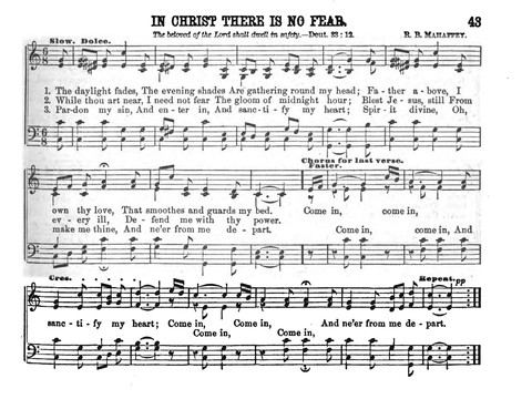 Gospel Echoes: A Choice Collection of Songs for Use in the Sunday-School, Prayer and Praise Meetings, and the Home Circle page 41