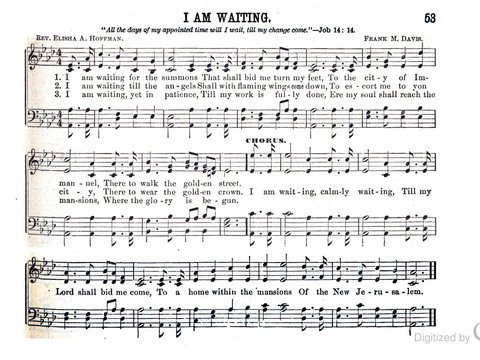 Gospel Echoes: A Choice Collection of Songs for Use in the Sunday-School, Prayer and Praise Meetings, and the Home Circle page 51