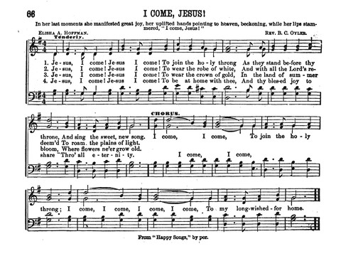 Gospel Echoes: A Choice Collection of Songs for Use in the Sunday-School, Prayer and Praise Meetings, and the Home Circle page 64