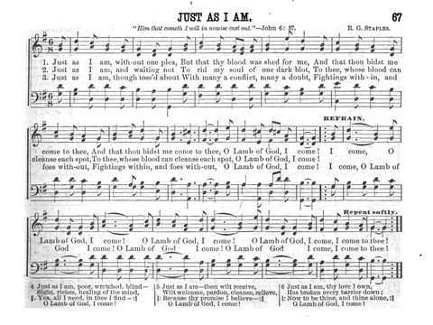Gospel Echoes: A Choice Collection of Songs for Use in the Sunday-School, Prayer and Praise Meetings, and the Home Circle page 65