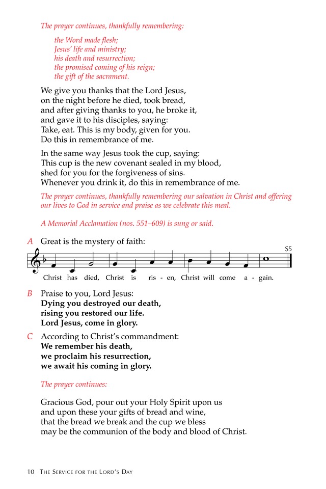 Glory to God: the Presbyterian Hymnal page 10
