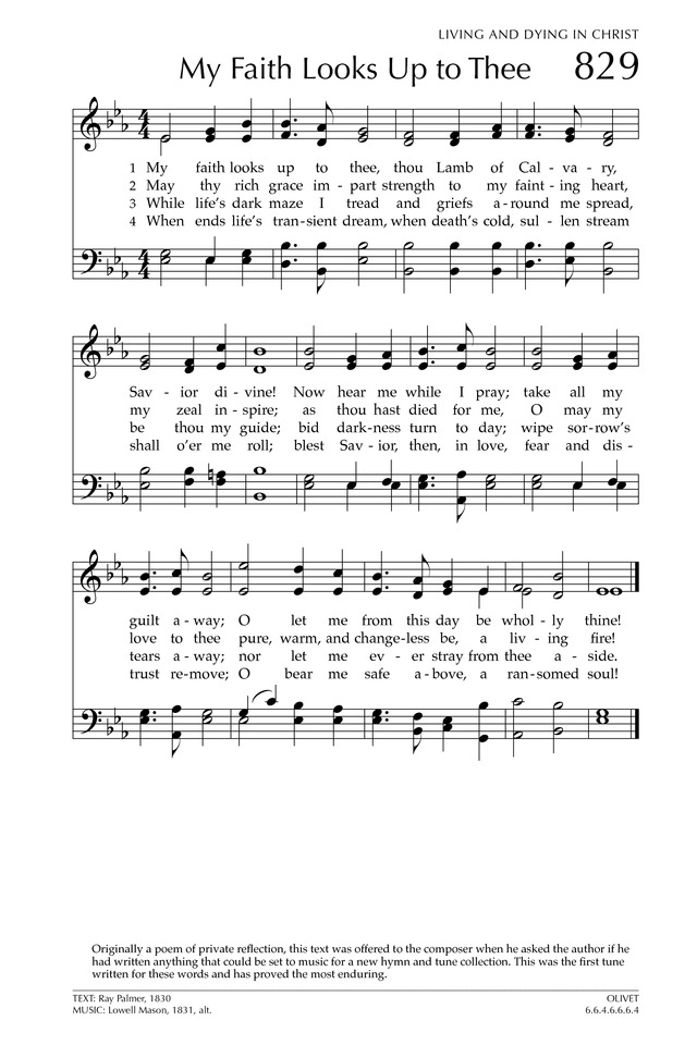 Glory to God: the Presbyterian Hymnal page 1019