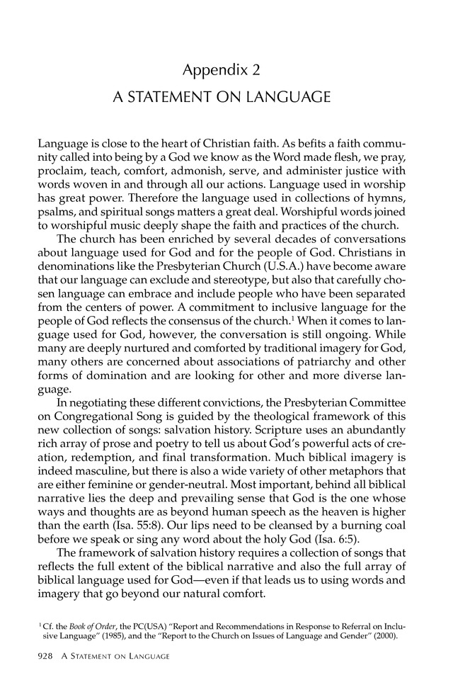Glory to God: the Presbyterian Hymnal page 1055