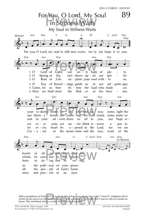 Glory to God: the Presbyterian Hymnal page 155