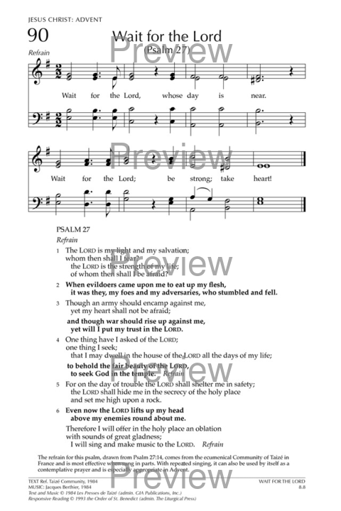 Glory to God: the Presbyterian Hymnal page 156