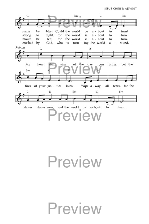 Glory to God: the Presbyterian Hymnal page 169