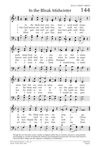 In the Bleak Midwinter | Hymnary.org
