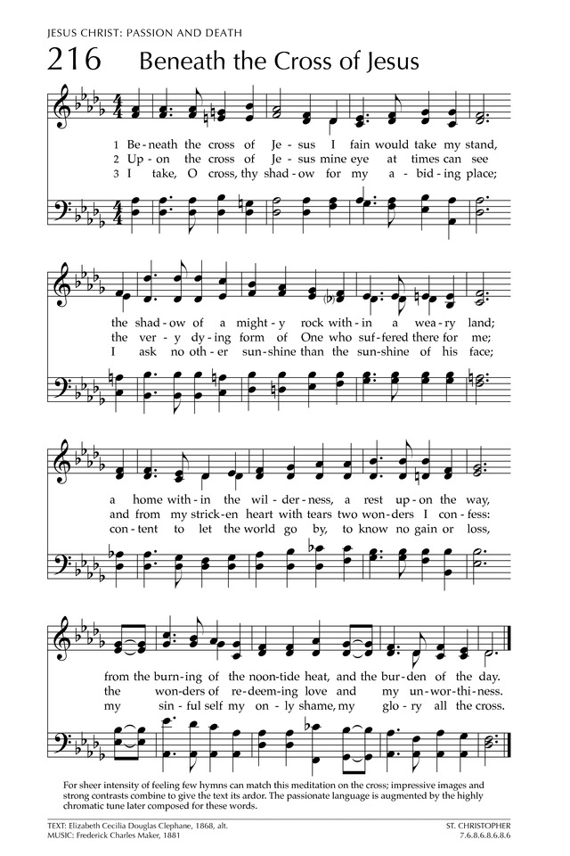 Glory to God: the Presbyterian Hymnal page 301