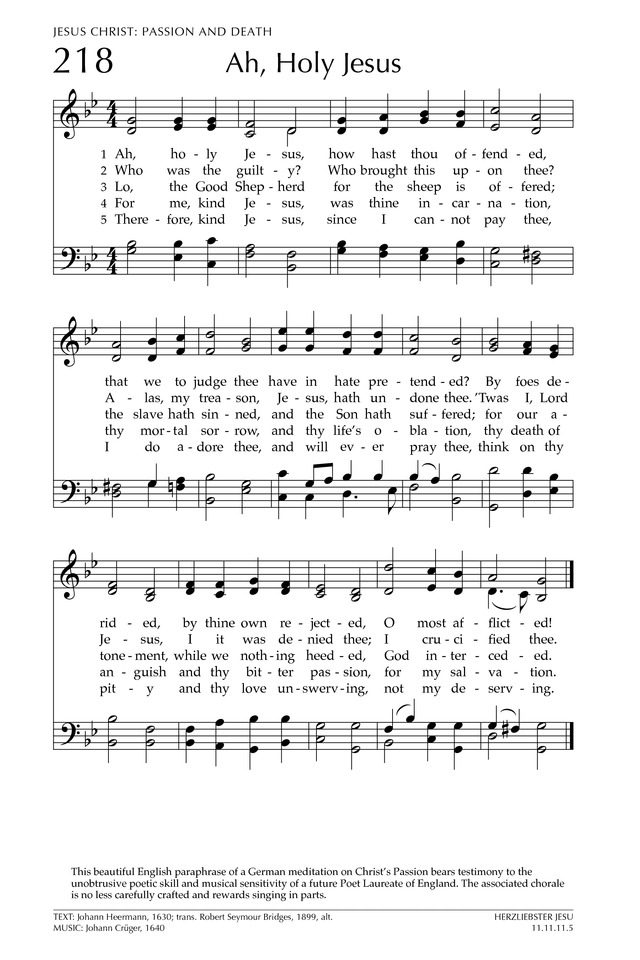 Glory to God: the Presbyterian Hymnal page 303