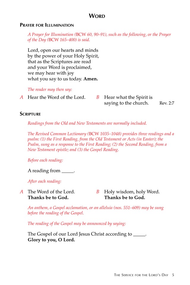 Glory to God: the Presbyterian Hymnal page 5