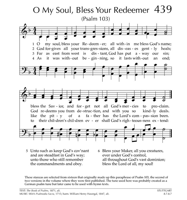 Glory to God: the Presbyterian Hymnal page 576