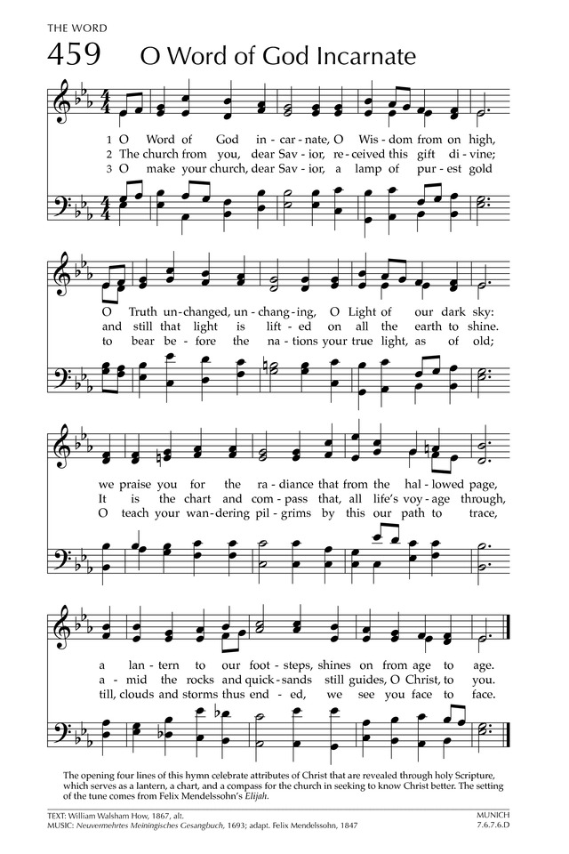 Glory to God: the Presbyterian Hymnal page 596