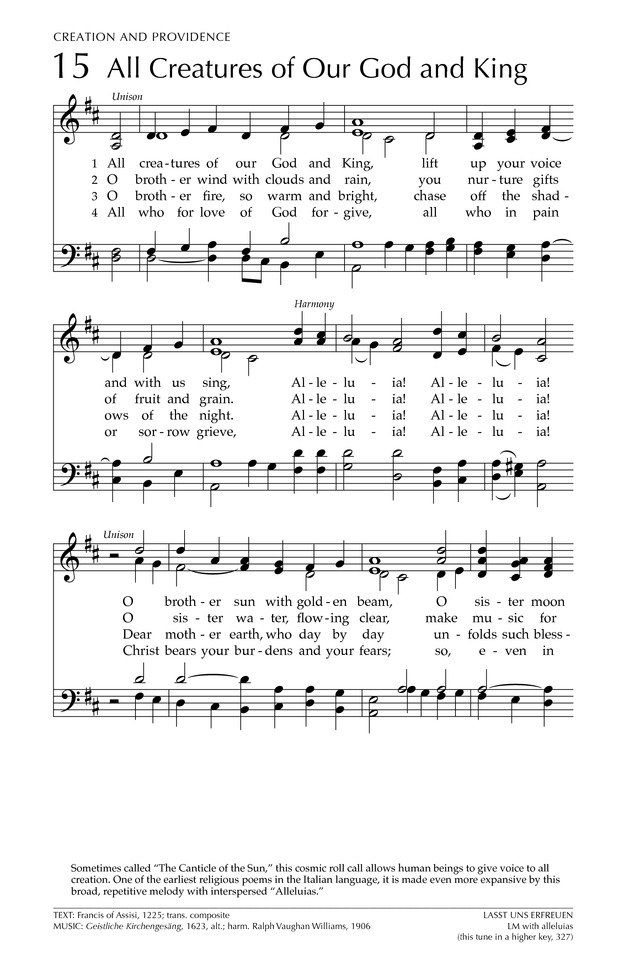 Glory to God: the Presbyterian Hymnal page 67