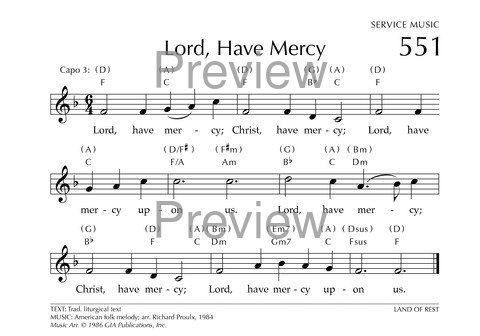 Glory to God: the Presbyterian Hymnal page 701