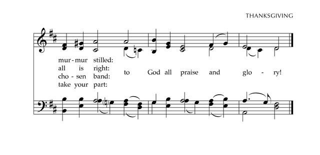 Glory to God: the Presbyterian Hymnal page 809