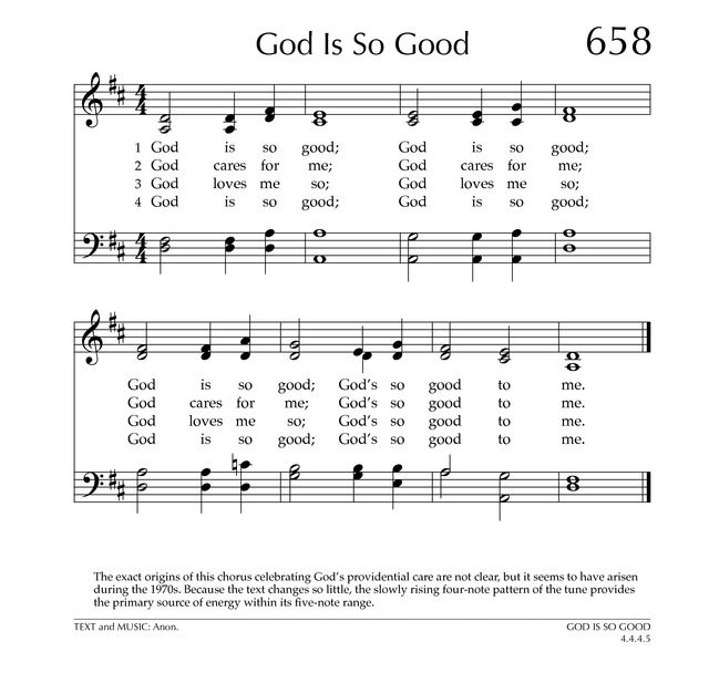 God Is So Good Hymnary Org