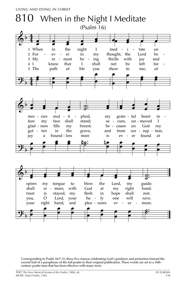 Glory to God: the Presbyterian Hymnal page 997