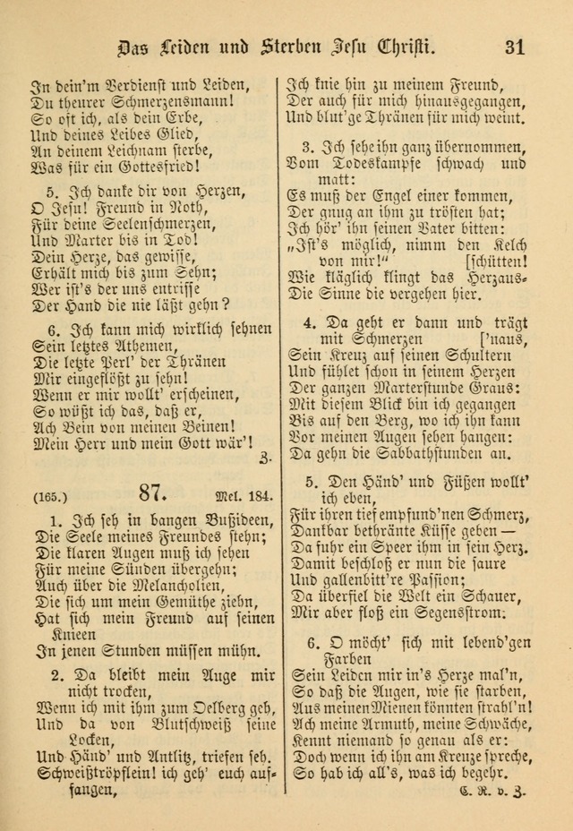 Gesangbuch der Evangelischen Brüdergemeinen in Nord Amerika (Neue vermehrte Aufl.) page 155