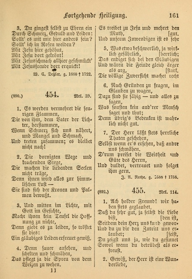 Gesangbuch der Evangelischen Brüdergemeinen in Nord Amerika (Neue vermehrte Aufl.) page 285