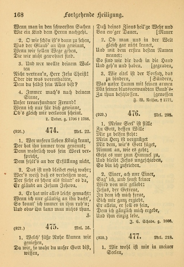 Gesangbuch der Evangelischen Brüdergemeinen in Nord Amerika (Neue vermehrte Aufl.) page 292